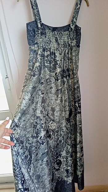 Gece elbisesi,özel tasarım,hiç kullanılmadı, - Görsel 8