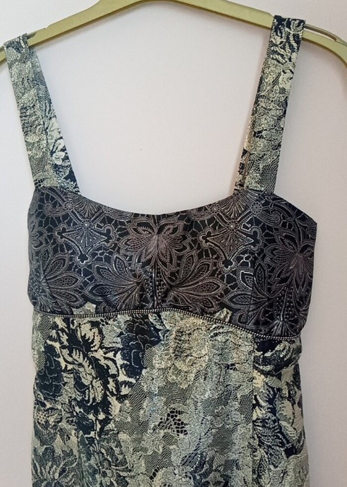 Gece elbisesi,özel tasarım,hiç kullanılmadı, - Görsel 2