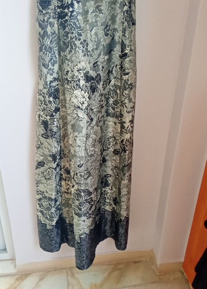 Gece elbisesi,özel tasarım,hiç kullanılmadı, - Görsel 3