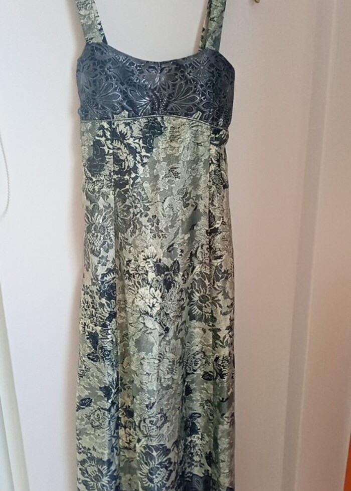 Gece elbisesi,özel tasarım,hiç kullanılmadı, - Görsel 4