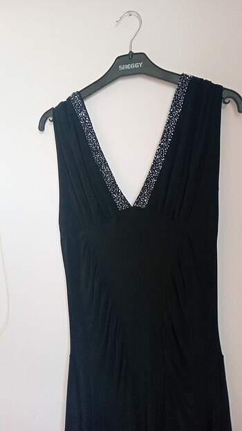 Asimetrik kesim, orta kısa elbise,s,m beden uyumlu, likralı  - Görsel 2