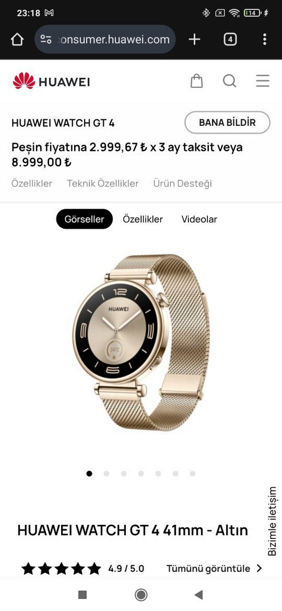 Huawei gt4 Akıllı Saat - Görsel 2