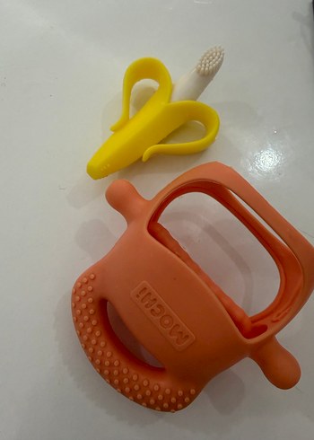 Renkli Diş Kaşıyıcı ve Diş Fırçası Seti - Görsel 2