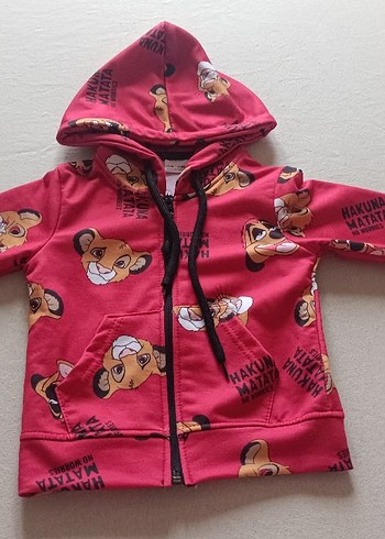 Kapüşonlu Kız Çocuk Renkli Baskılı Sweatshirt - Görsel 2