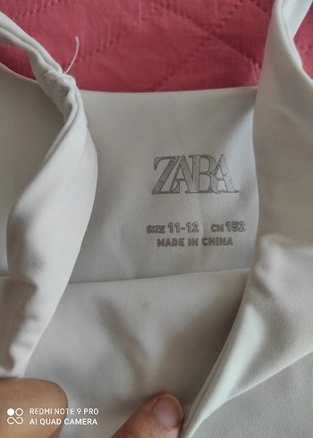 Zara Beyaz Basic Kadın Atlet