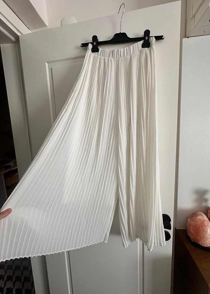 Etek görünümlü pantolon - Görsel 2