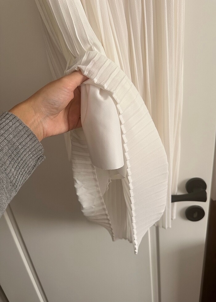 Etek görünümlü pantolon - Görsel 5