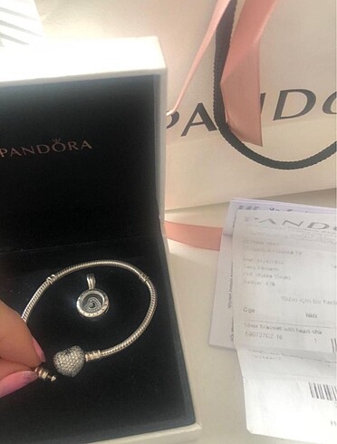  Beden çeşitli Renk Pandora bileklik ve charm