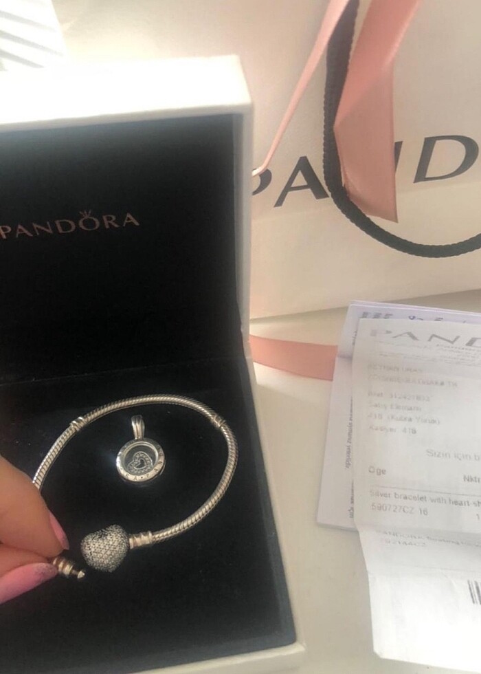 Pandora bileklik ve charm - Görsel 4