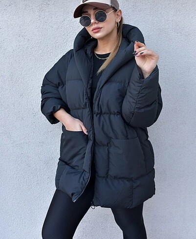 Diğer Kadın Yarasa Model Şişme Mont