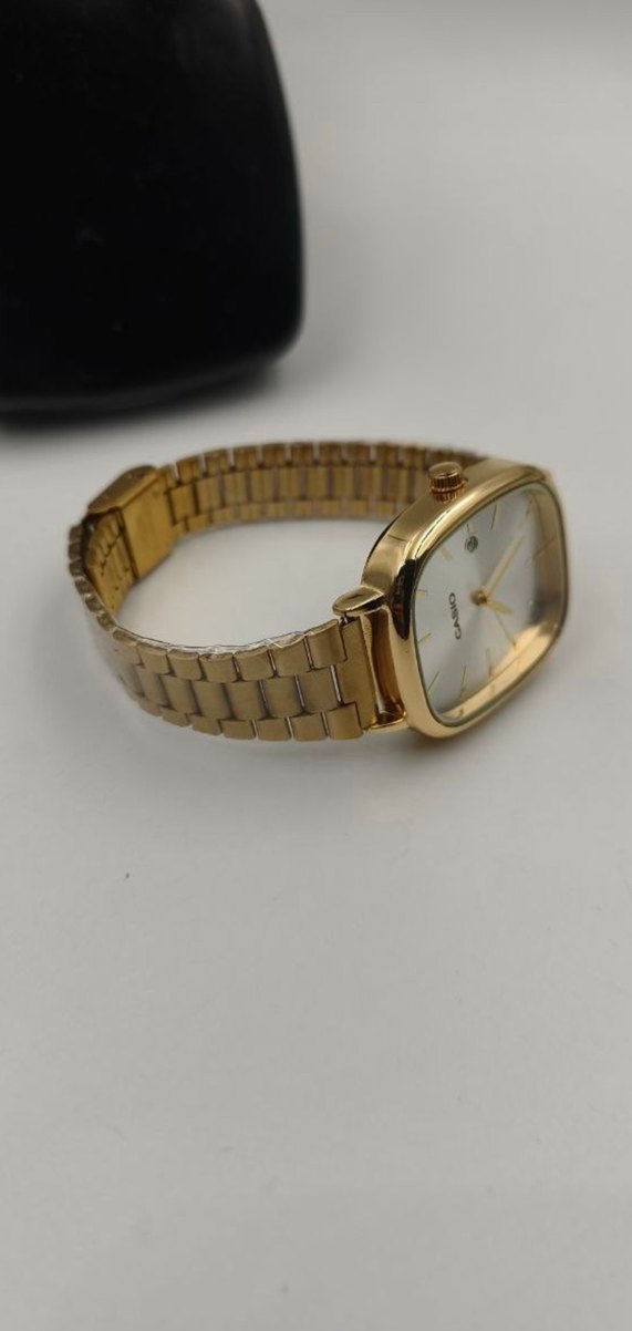 Casio Erkek Klasik Altın Renk Saat - Görsel 5