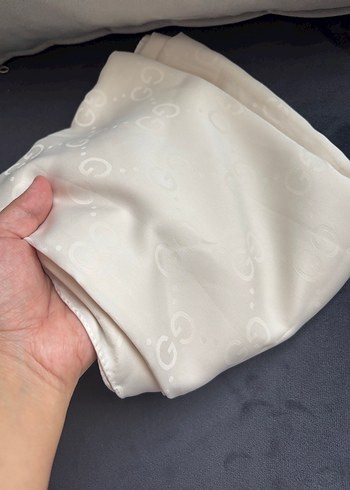 ekru gucci Saten Şal