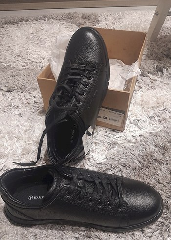 Erkek Siyah Bağcıklı Günlük Ayakkabı - Görsel 2