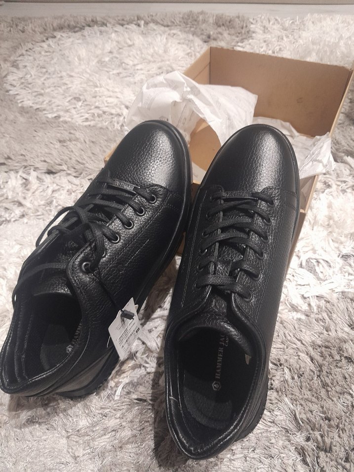 Erkek Siyah Bağcıklı Günlük Ayakkabı - Görsel 3