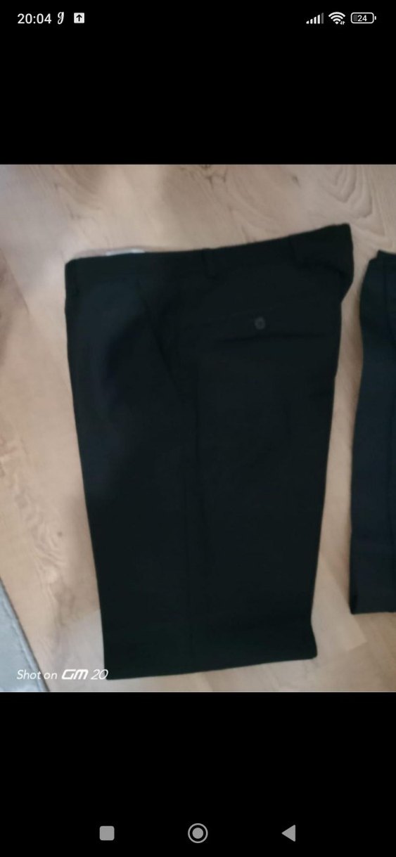 Düğmeli Siyah Yılan Desenli Erkek Takım Elbise - Görsel 3