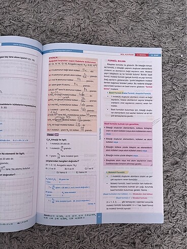 Beden Renk kimya 10.sınıf 6 ders işleyiş modülleri