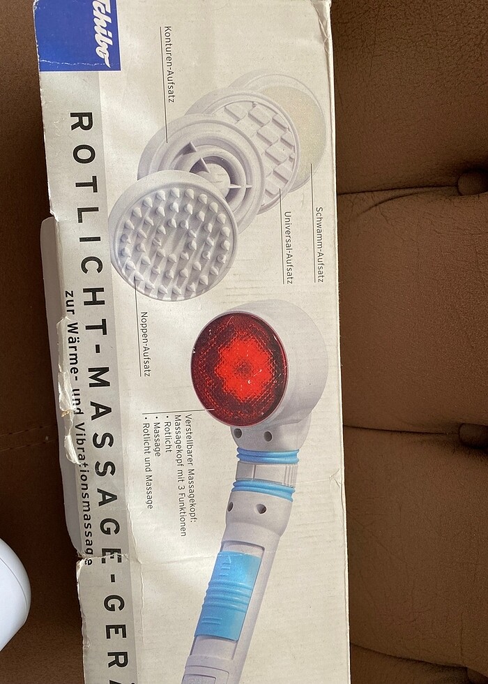 Kırmızı ışıklı masaj aleti - Görsel 2