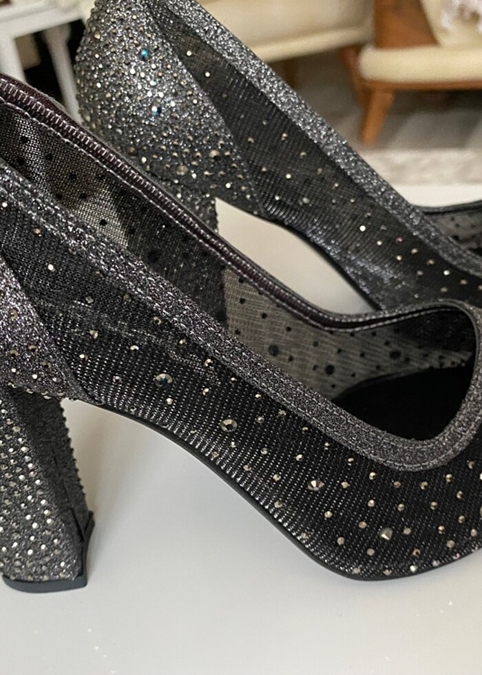 Taşlı sıfır ayakkabı - Görsel 4