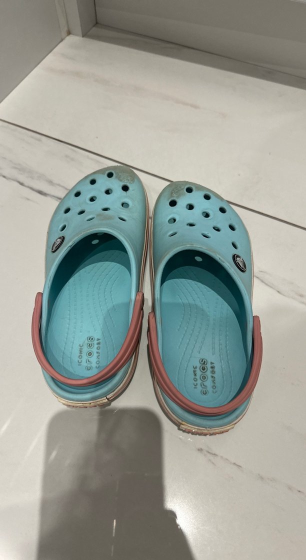 Kız Çocuk Mavi Tokalı Terlik - Görsel 3