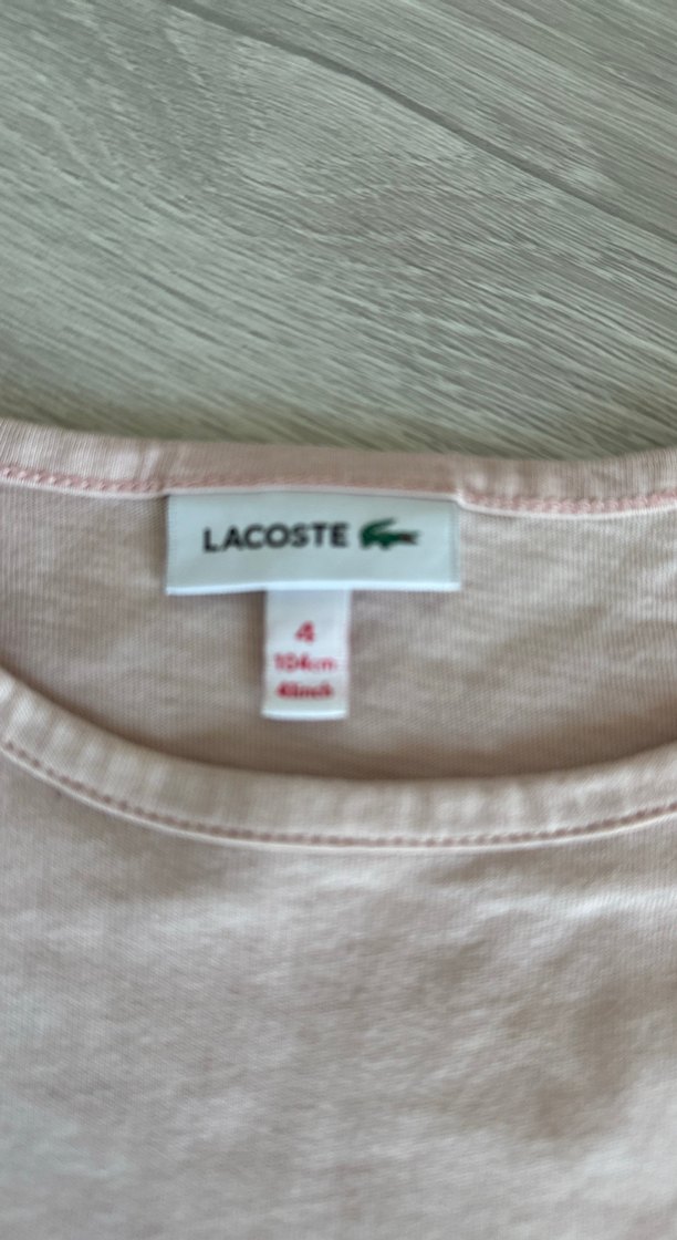 Kız Çocuk Pembe Baskılı Kısa Kollu Tişört - Görsel 2