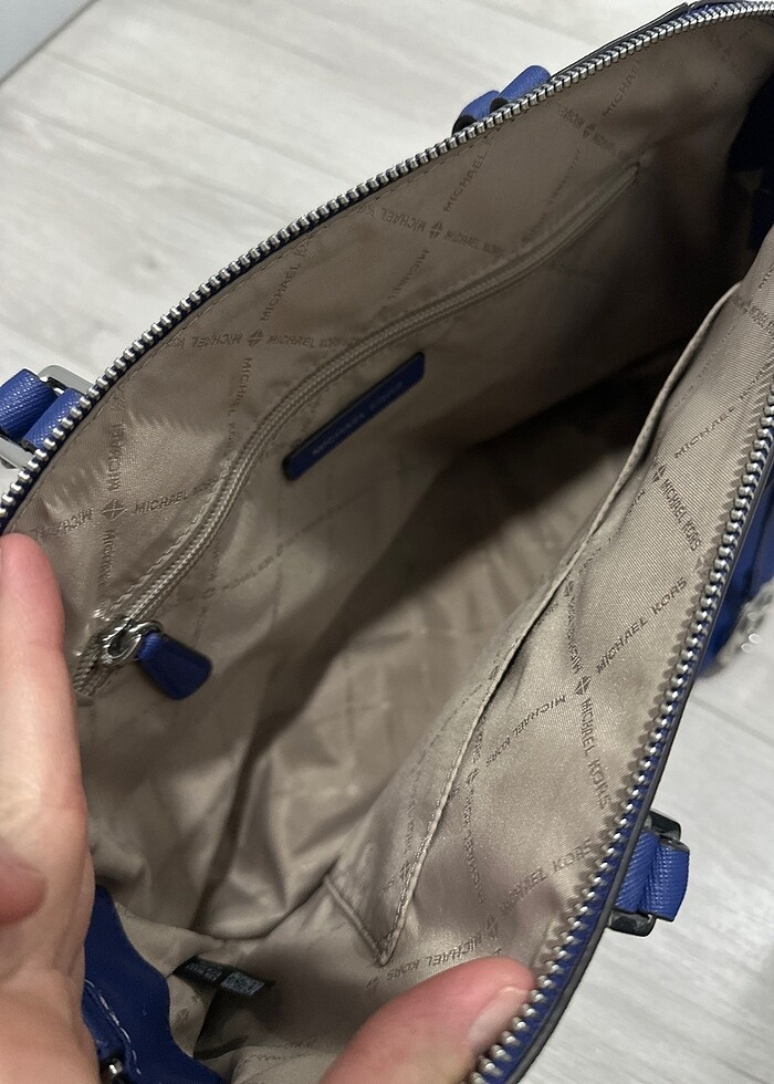 Michael kors sak mavi çanta - Görsel 3