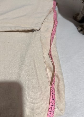 Ekol Bej Kadın Midi Kumaş Pantolon - Görsel 6