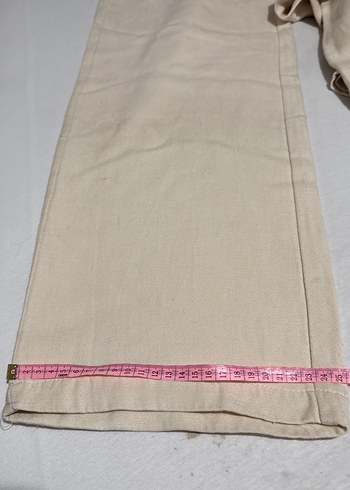 Ekol Bej Kadın Midi Kumaş Pantolon - Görsel 7