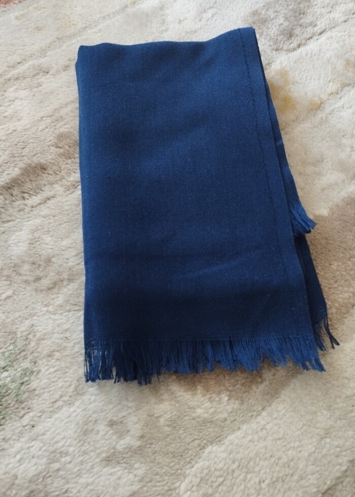 Lacivert şal  - Görsel 2