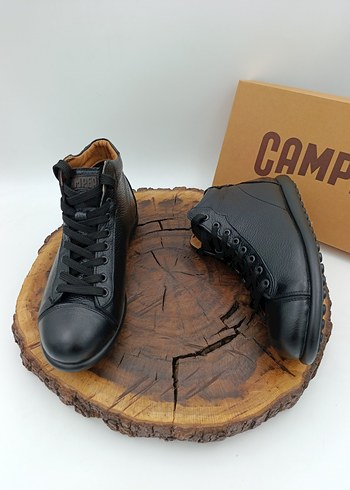 Siyah Bağcıklı Erkek Biker Bot#Camper - Görsel 2