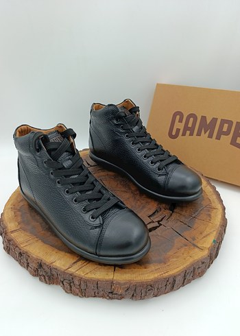 Siyah Bağcıklı Erkek Biker Bot#Camper - Görsel 3