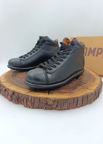 Siyah Bağcıklı Erkek Biker Bot#Camper - Görsel 6