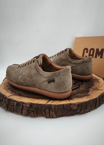 #Camper Gri Süet Erkek Spor Ayakkabı - Görsel 10