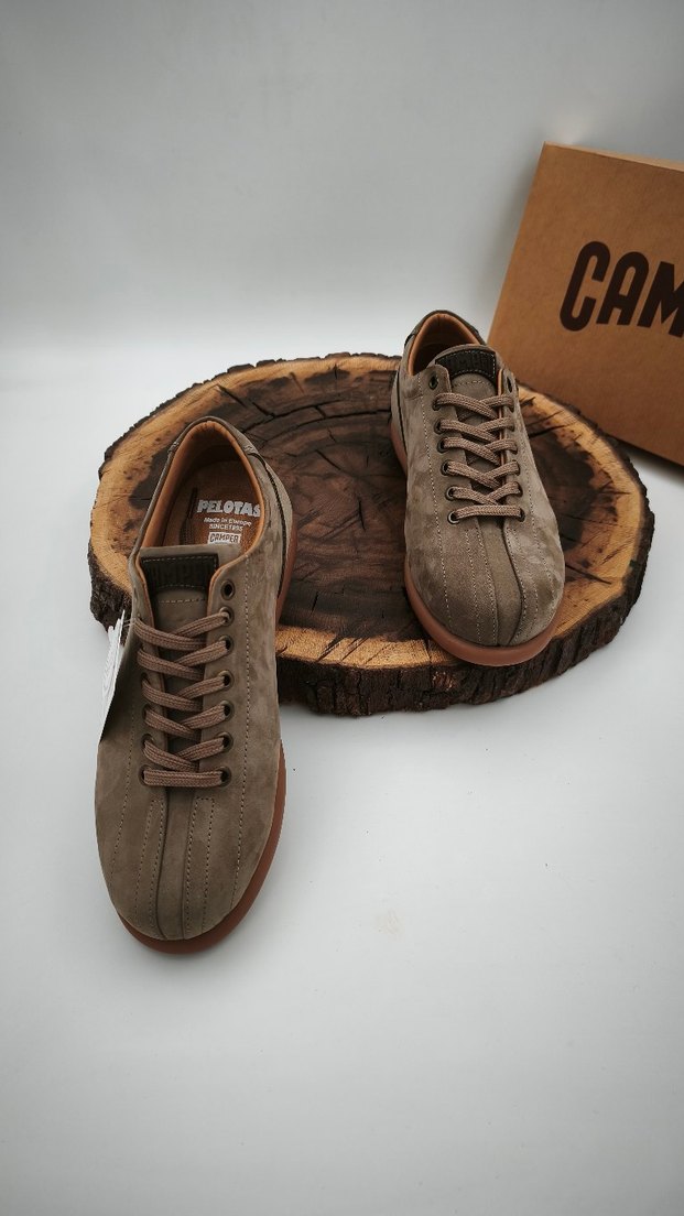 #Camper Gri Süet Erkek Spor Ayakkabı - Görsel 2