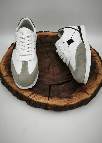 Gri Detaylı Erkek Spor Ayakkabı - Görsel 2