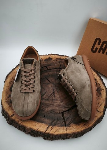 Kahverengi Süet Erkek Günlük Ayakkabı #camper - Görsel 3