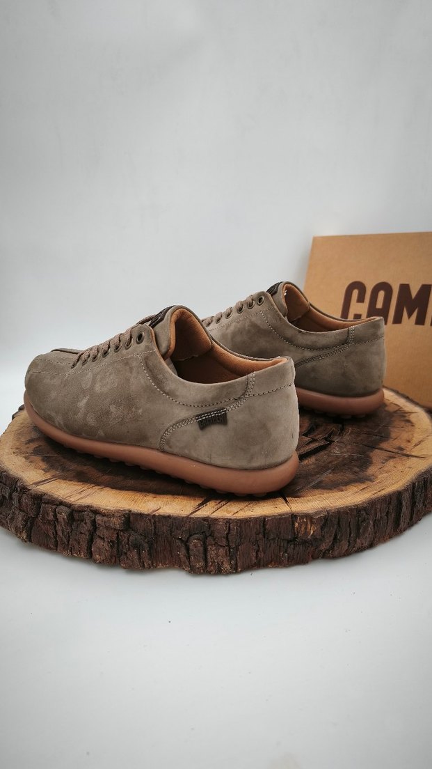 Kahverengi Süet Erkek Günlük Ayakkabı #camper - Görsel 5