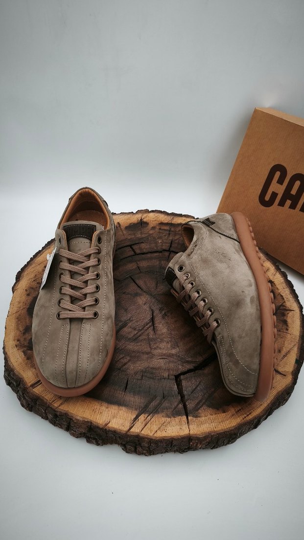 Kahverengi Süet Erkek Günlük Ayakkabı #camper - Görsel 3