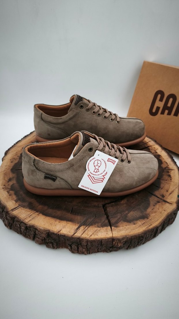 Kahverengi Süet Erkek Günlük Ayakkabı #camper - Görsel 2