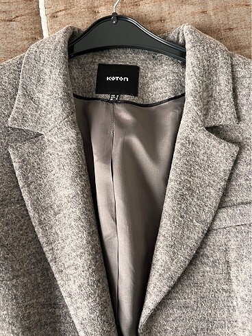 Koton KOTON GRİ CEKET