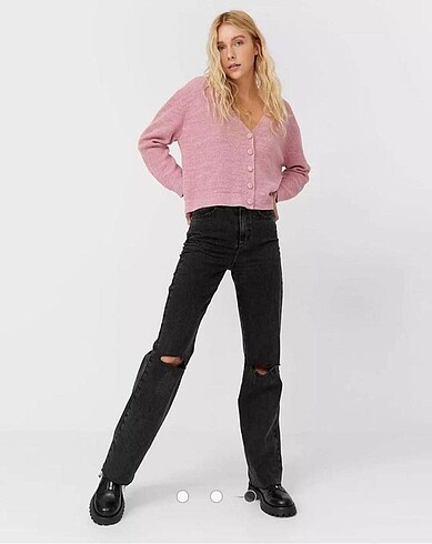xs Beden Stradivarius Crop Hırka