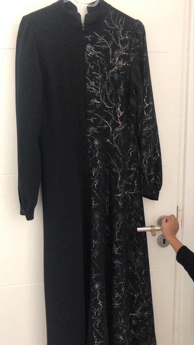 Astarlı şık elbise (kaliteli kumaş) - Görsel 2