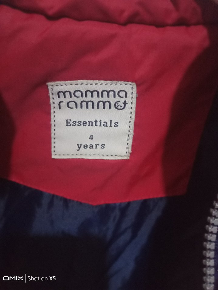 Kırmızı Fermuarlı Erkek Çocuk Mont - Görsel 2