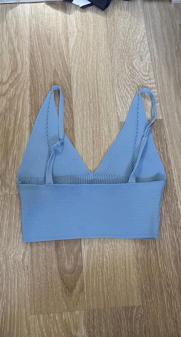 Mavi Mini Atlet Bralet - Görsel 2