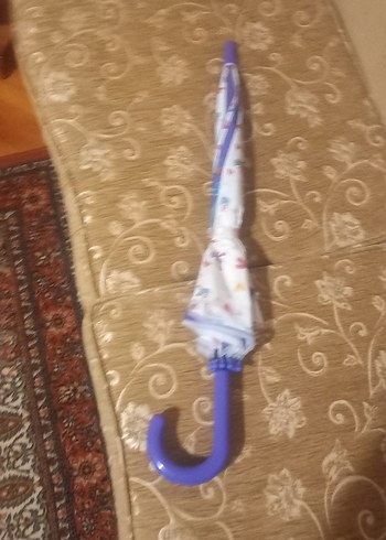 Otomstil Mor Pileli Kadın Şemsiye - Görsel 3