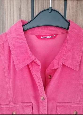 m Beden Lcw Pembe gömlek