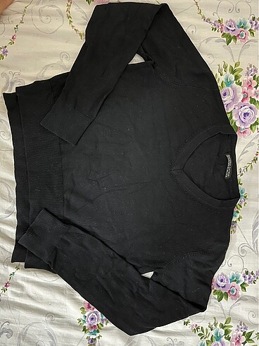 Bershka Siyah Kazak