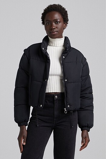 Bershka Kısa Şişme Mont