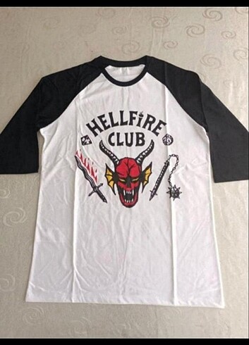 Stranger things4 Hellfire club tshirt