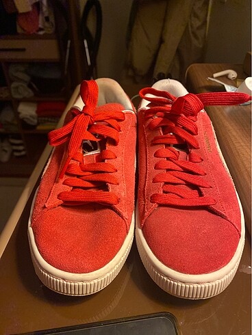 Puma kırmızı sneaker