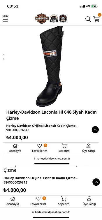 Harley davidson çizme